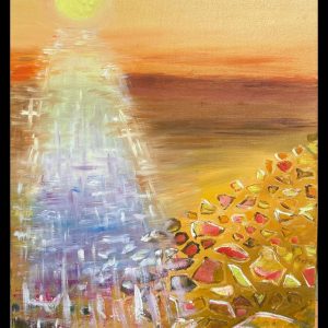 Beginning of Life original abstract painting Hong Kong