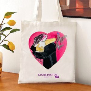 First Met – Medium Canvas Bag