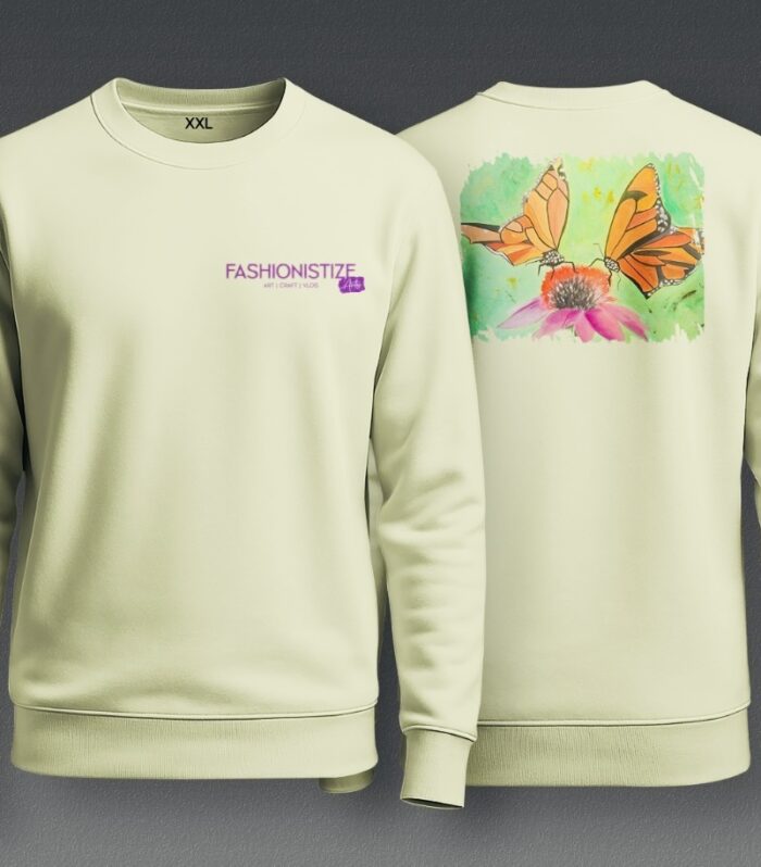 Butterflies | Artistic Long Sleeve T-Shirt