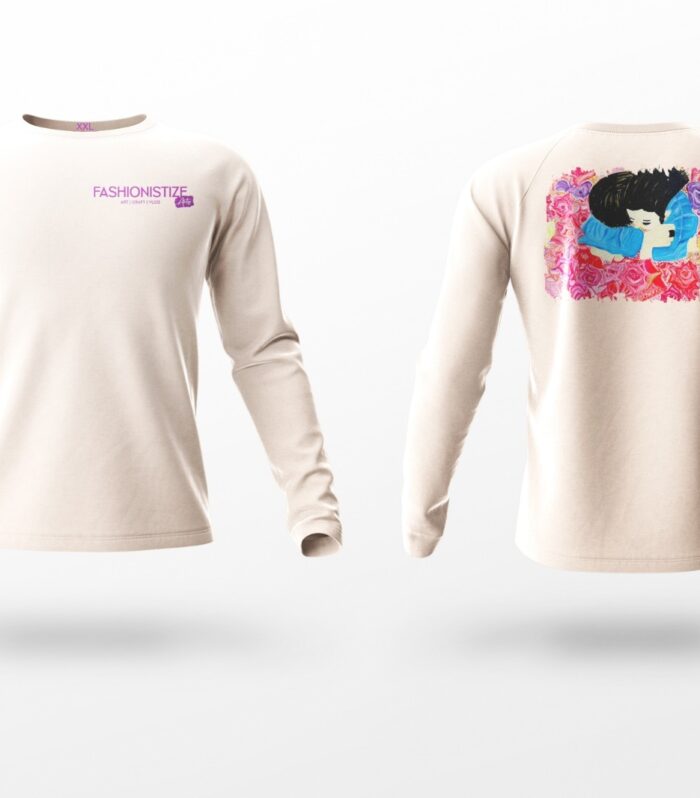 99 Roses – Lovers’ Series | Artistic Long Sleeve T-Shirt